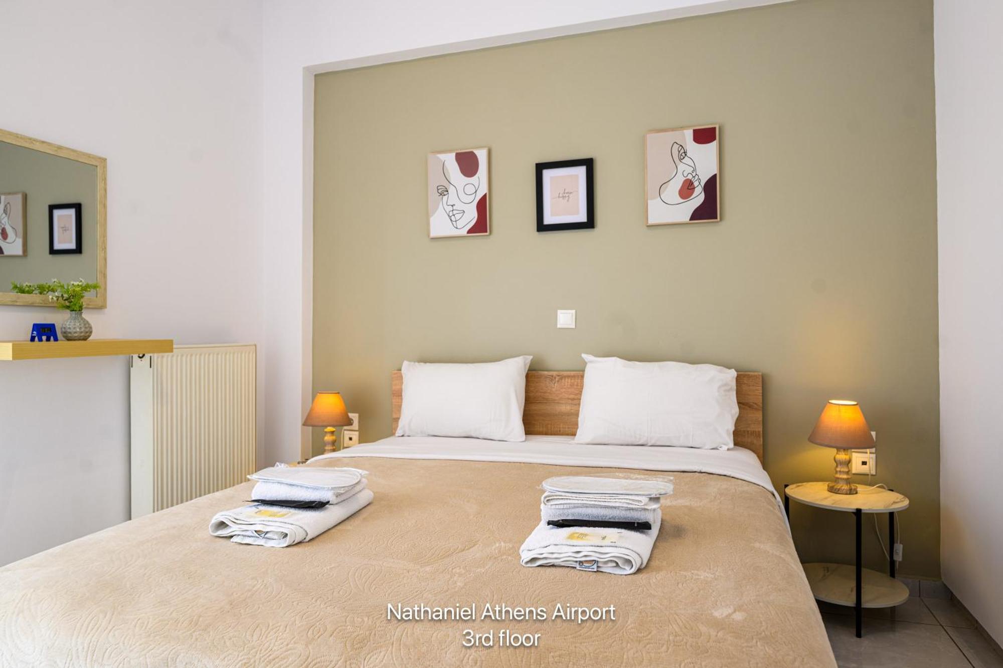 Nathaniel Athens Airport Spáta Buitenkant foto